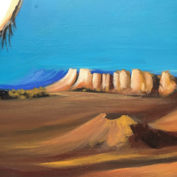 LThe Eye acrylic on canvas - Picture 9 of 16